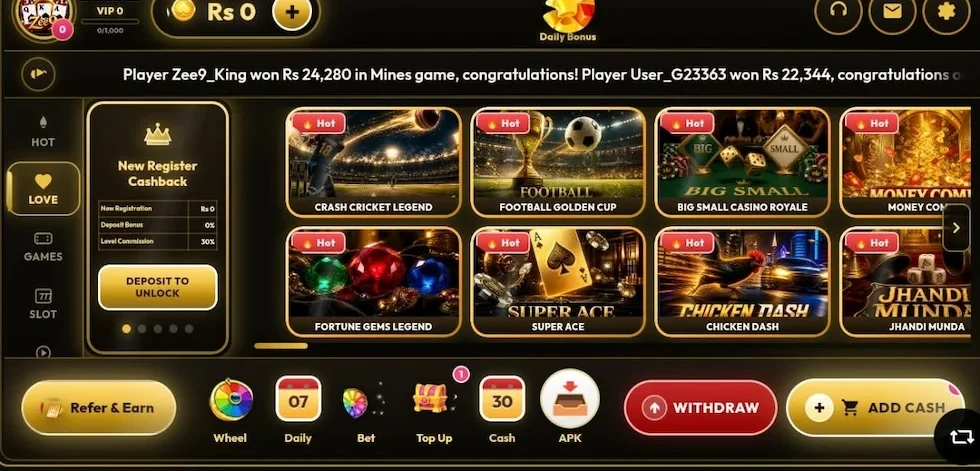 ZEE9 Game APK Download