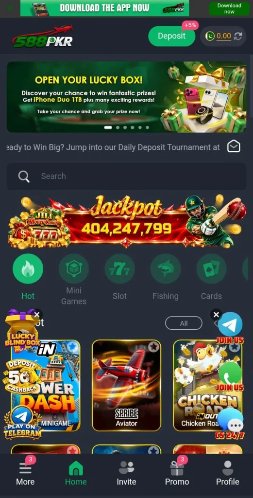 588 PKR Game Login