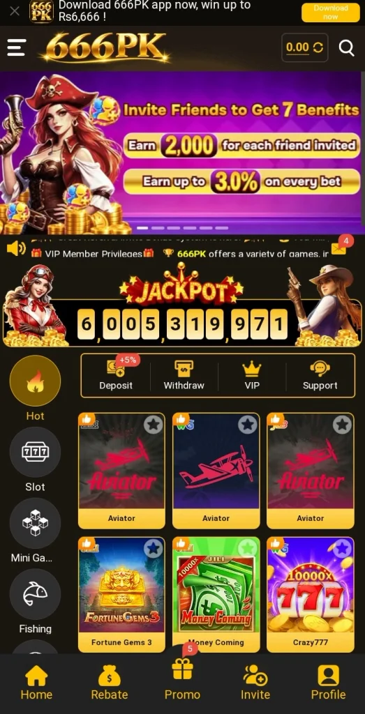 666PK Game Dashboard