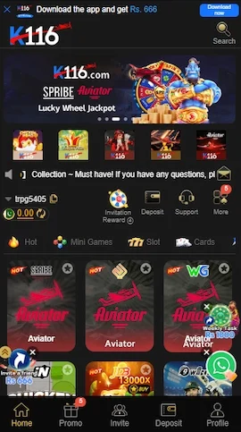 k116 game download